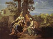 Nicolas Poussin, The Sacred Family in a landscape